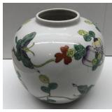 Oriental flower vase