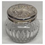Cut glass dresser drawer