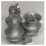 Aluminum early condiment set
