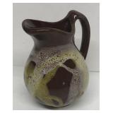Drip glazed pitcher