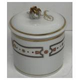 Small trinket box made in Italy with Rose figure