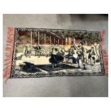 Italy made rug wall hanging