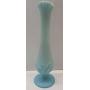 Fenton Blue Satin Bud Vase