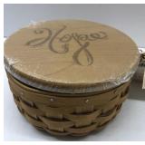 Longaberger 2010 hope basket with protector
