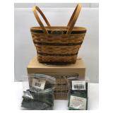 Longaberger 1997 fellowship basket with p