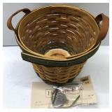 Longaberger golf club 2000 basket with protector