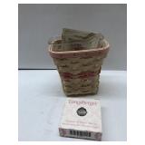 2004 Longaberger horizon of hope basket with