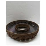 Longanberger Wreath Basket With Single Wreath