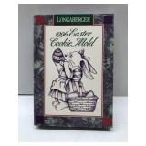 Longaberger pottery 1996 Easter cookie mold in