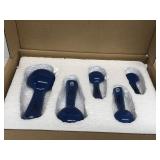 Longaberger pottery blue measuring spoons