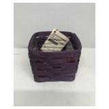 Longaberger summer bright purple basket 2013 w
