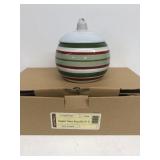 Longaberger pottery ornament candleholder set of