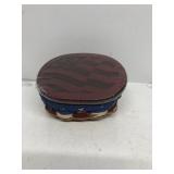 Longaberger 2009 stars and stripes basket with lid