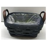 Longaberger 2006 single Tea blue basket with
