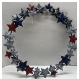 Longaberger American metal star wreath