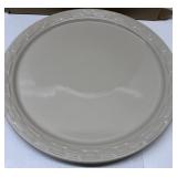 Longer Berger pottery woman traditions pizza pan