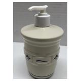 Longaberger soap lotion dispenser with original