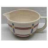Longanberger Classic Bold Plaid Batter Bowl In