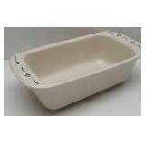 Longanberger Pottery Loaf Pan Heritage Green In