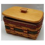 Longaberger Address Card Basket