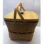 1995 Longaberger picnic basket with protector a