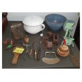 Group of Primitives-Pot Scrubber, Bowl,