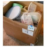 Large Box of Tupperware