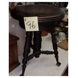 Claw & Ball Organ Stool