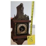 Antique Clock Atlas Holding the World- Antique Clock Atlas Holding the World-
