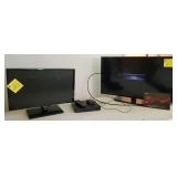 22" Samsung TV, 32" Vizio-both work,