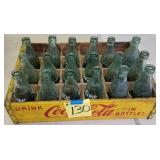 Vintage Coca Cola Case & Bottles