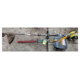 Ryobi Gas Powered Tiller, Weedeater & Hedgetrimmer