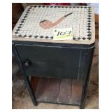 Tile Top Pipe Cabinet