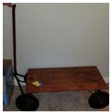 Antique Wagon 32" X 16" X 11" tall