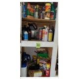 Contents of Cabinet-Cleaning Supplies & Contents of Cabinet-Cleaning Supplies &