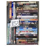 Flat of About 37 Assorted Types of Movies-
