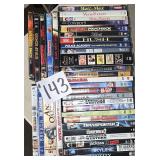 Flat of About 37 Assorted Types of Movies-
