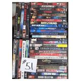 Flat of About 37 Horror Movies-