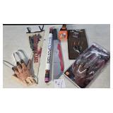 Lot of Freddy Krueger Toys, an 'IT' Poster,