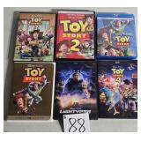 6 'Toy Story' DVDs
