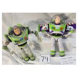 2 'Toy Story' Buzz Lightyear Talking Figurines-
