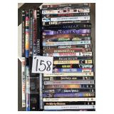 Flat of About 37 Assorted Types of Movies-