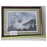 'Before the Storm' Signed by Vern Hippensteal,