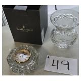 2 pcs of Waterford Crystal