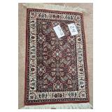 Hand Knotted in India, Oriental Rug 42 X 24