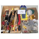 2 Flats of Screwdrivers & more