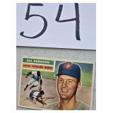 Hal Naragon Tops Baseball Card 1956 Catcher