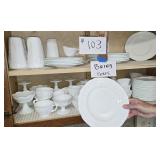 Vintage Indiana Colony Harvest Milk Glass-