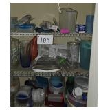 Closet Full of Misc Kitchen Items-Bring Boxes