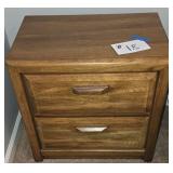 2 Drawer Lea Furniture Bed Side Table
